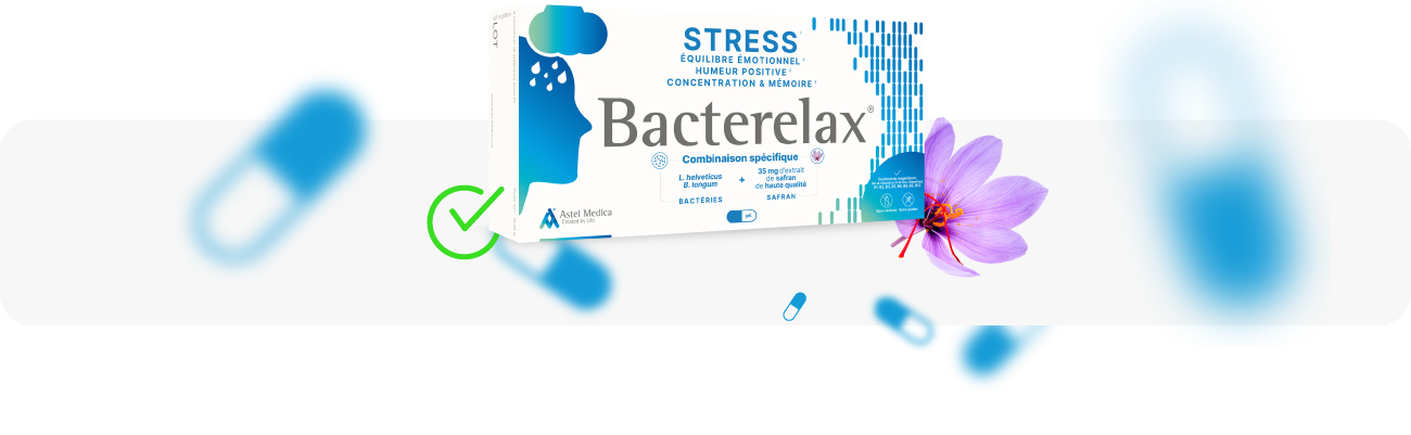 Packshot du complément alimentaire Bacterelax®